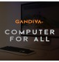 Gandiva Economical CI31ST Desktop Computer (Core I3 1st Gen CPU/H55 Motherboard/8GB DDR3 RAM/500GB Hard Drive) Windows 10 & MS Office(Trial Version) & Antivirus (Free Version) 
