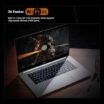 (Refurbished) Infinix Zero Book Series  ZL12 Business Laptop (Intel Core i7 12th Gen Processor | 16 GB RAM | 512 GB SSD | Windows 11 Home | Grey with Meteorite Phase Design | 1.80 Kg | MS Office) 15.6 inch Display - Image 4