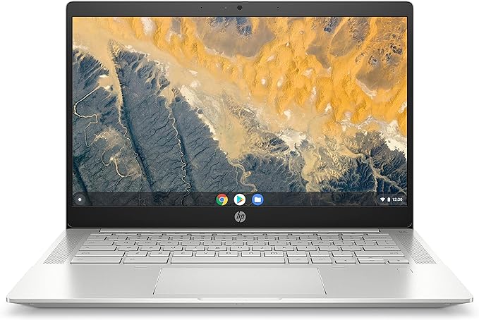 ob1.jpg (Renewed) HP Chromebook C640 Thin & Light FHD Laptop (intel core i5 10th Gen Processor | 8 GB DDR4 RAM | 64 GB eMMC SSD | Chrome OS | WiFi | Bluetooth | Webcam | Intel Graphics | Silver) 14" (35.6 cm) FHD Display - Image 1